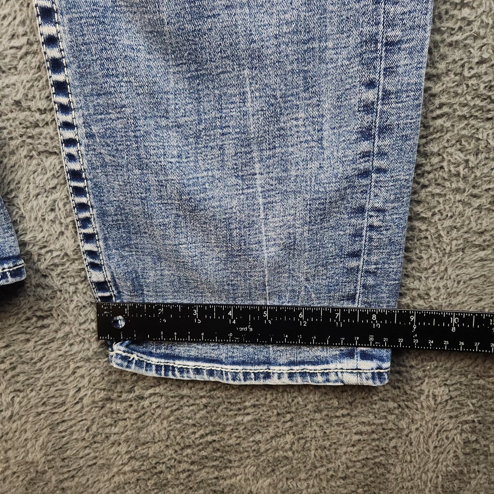 Buckle Salvage Supply Jeans Mens 38x36 Blue Anarchy Straight Relaxed Fit Denim - Picture 7 of 12